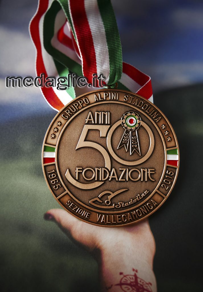 medaglie smaltata personalizzata premiazioni alpini